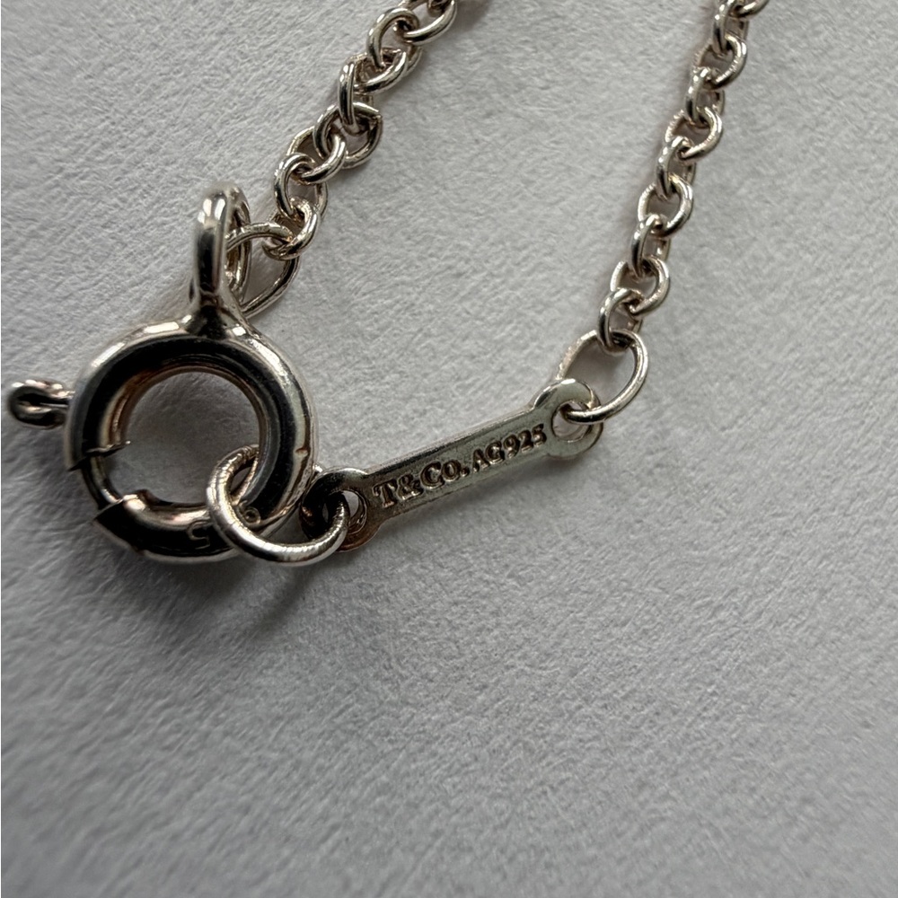 Tiffany & Co. Silver Leaf Necklace - Picture 5 of 6